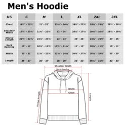 Men's Star Wars Father's Day Vader Father Of The Year Pull Over Hoodie -Fifthsun Shirts 10042 101 size chart 8500f9ee 7818 4a4b 8727 39bbd05507a0