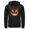 Men's Lost Gods Evil Pumpkin Face Pull Over Hoodie -Fifthsun Shirts 10MIS1143WF Mr Smiles comp xx 147 copy
