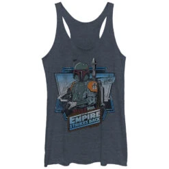 Women's Star Wars Empire Strikes Back Boba Fett Racerback Tank Top