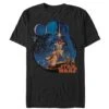 Men's Star Wars Vintage Art T-Shirt -Fifthsun Shirts 11stw154 1stellar vintage comp