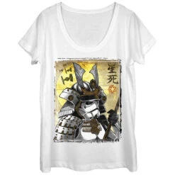 Women's Star Wars Samurai Stormtrooper Scoop Neck