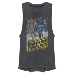 Junior's Star Wars Empire Strikes Back Festival Muscle Tee