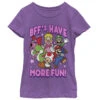 Girl's Nintendo BFF's Have More Fun T-Shirt 1 Girl's Nintendo BFF's Have More Fun T-Shirt -Fifthsun Shirts 12nntd042wa more fun comp copy
