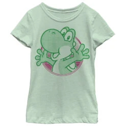 Girl's Nintendo Cute Yoshi T-Shirt