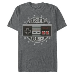 Men's Nintendo Classically Trained T-Shirt -Fifthsun Shirts 12nntd075 classically trained comp fix 2