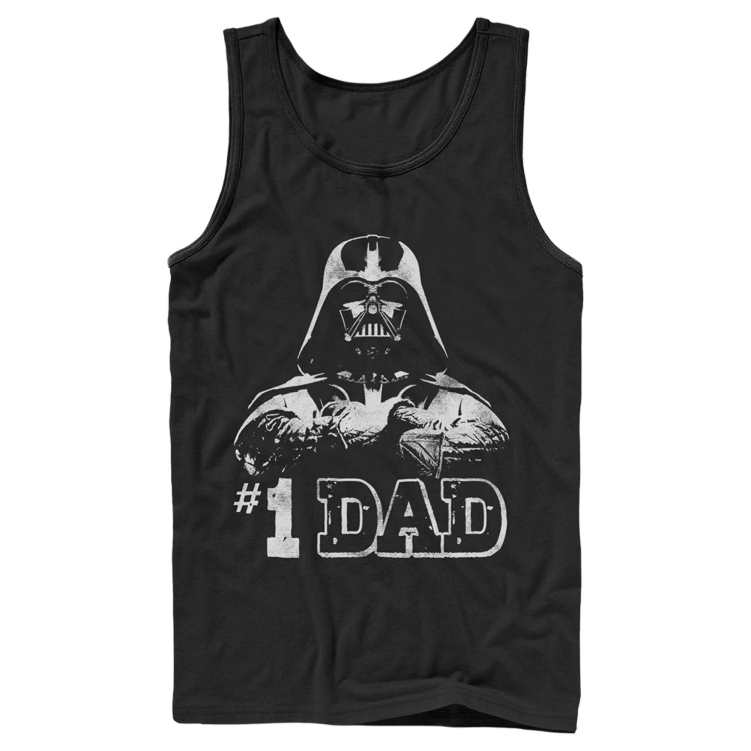 Men's Star Wars Darth Vader #1 Dad Tank Top 3 Men's Star Wars Darth Vader #1 Dad Tank Top