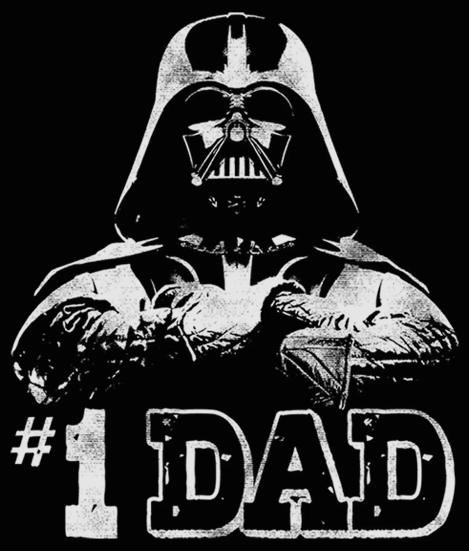 Men's Star Wars Darth Vader #1 Dad Tank Top 4 Men's Star Wars Darth Vader #1 Dad Tank Top - Image 2