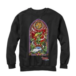 Men's Nintendo Legend Of Zelda Wind Waker Window Sweatshirt