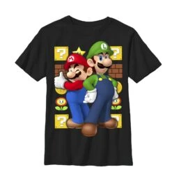 Boy's Nintendo Mario And Luigi T-Shirt