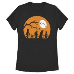 Women's Star Wars Characters Trick Or Treat T-Shirt