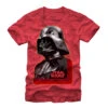 Men's Star Wars Darth Vader Profile T-Shirt 1 Men's Star Wars Darth Vader Profile T-Shirt -Fifthsun Shirts 13STRW904WC