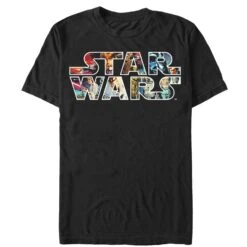 Men's Star Wars Classic Poster Logo T-Shirt