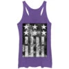 Women's Lost Gods Space American Flag Racerback Tank Top 2 Women's Lost Gods Space American Flag Racerback Tank Top -Fifthsun Shirts 14MISC1638WF Ameristar