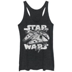 Women's Star Wars Millennium Falcon Initiate Hyperdrive Racerback Tank Top