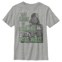 Boy's Star Wars Darth Vader Luck T-Shirt
