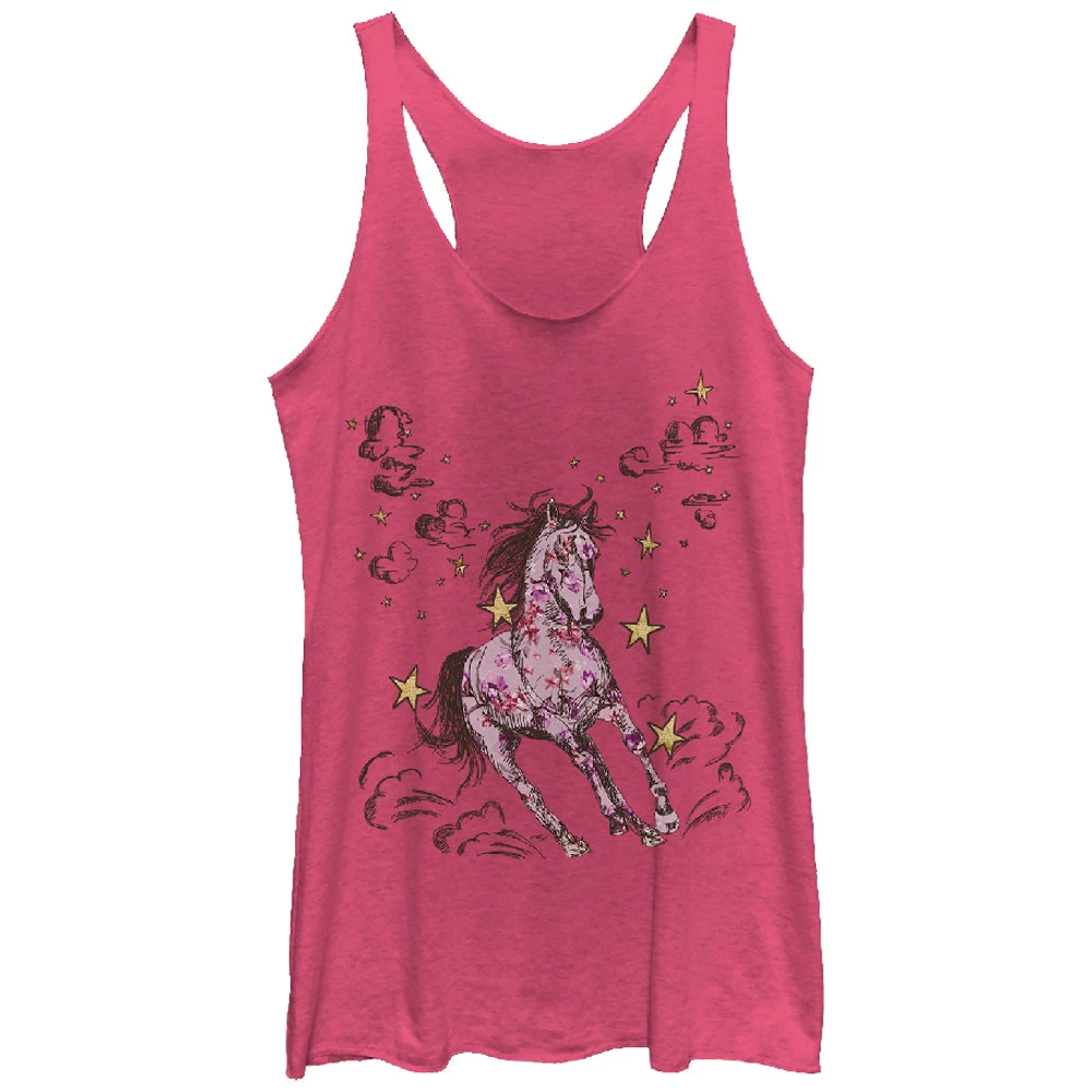 Women's Lost Gods Wild Horses Racerback Tank Top 3 Women's Lost Gods Wild Horses Racerback Tank Top