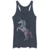 Women's Lost Gods Majestic Unicorn Racerback Tank Top 2 Women's Lost Gods Majestic Unicorn Racerback Tank Top -Fifthsun Shirts 14VLIN429WA Unicorn