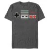 Men's Nintendo NES Controller Buttons T-Shirt -Fifthsun Shirts 14nntd553 push my buttons comp
