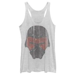 Women's Star Wars The Force Awakens Kylo Ren Mask Racerback Tank Top