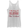 Women's CHIN UP Christmas Sleigh This Workout Racerback Tank Top 1 Women's CHIN UP Christmas Sleigh This Workout Racerback Tank Top -Fifthsun Shirts 15CHIN667 Christmas Workout Comp copy
