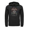 Men's Marvel Carnage Fear Pull Over Hoodie -Fifthsun Shirts 15MARV752E DARK RED COMP