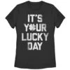 Women's Lost Gods Your Lucky Day T-Shirt -Fifthsun Shirts 15MISC2216WC Your Lucky Day