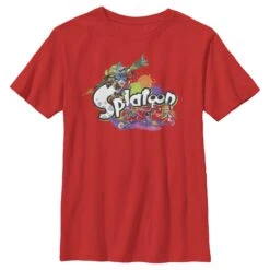 Boy's Nintendo Splatoon Inkling Humanoid T-Shirt