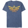 Men's Nintendo Legend Of Zelda Triforce Fade T-Shirt 2 Men's Nintendo Legend Of Zelda Triforce Fade T-Shirt -Fifthsun Shirts 15NNTD2072WF Gradientforce