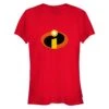 Junior's The Incredibles Classic Logo T-Shirt -Fifthsun Shirts 15PXIC002 Incredibles Logo Comp