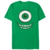 Men's Monsters Inc Mike Wazowski Eye T-Shirt 1 Men's Monsters Inc Mike Wazowski Eye T-Shirt -Fifthsun Shirts 15PXMU003WD Mike Face