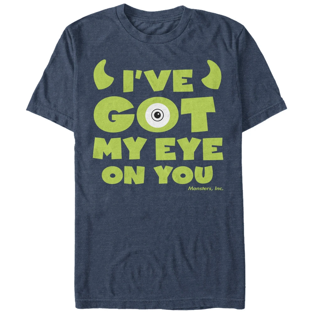 Men's Monsters Inc Mike Wazowski Eye On You T-Shirt 3 Men's Monsters Inc Mike Wazowski Eye On You T-Shirt