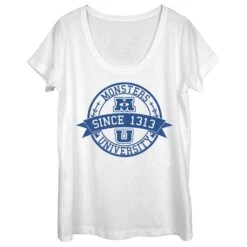 Women's Monsters Inc University Since 1313 Scoop Neck