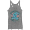 Women's Monsters Inc Sulley In Doubt Scare It Out Racerback Tank Top