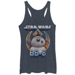 Women's Star Wars The Force Awakens BB-8 Droid Racerback Tank Top