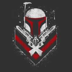 Men's Star Wars Boba Fett No Threats Only Promises T-Shirt -Fifthsun Shirts 15STRW823B Only Promises Comp swatch
