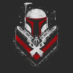 Men's Star Wars Boba Fett No Threats Only Promises T-Shirt -Fifthsun Shirts 15STRW823WU Only Promises Comp 44 107 swatch
