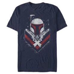 Men's Star Wars Boba Fett No Threats Only Promises T-Shirt -Fifthsun Shirts 15STRW823WV Only Promises Comp 44 107 6