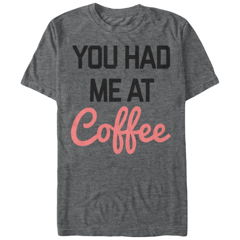 Women's CHIN UP You Had Me At Coffee Boyfriend Tee 3 Women's CHIN UP You Had Me At Coffee Boyfriend Tee