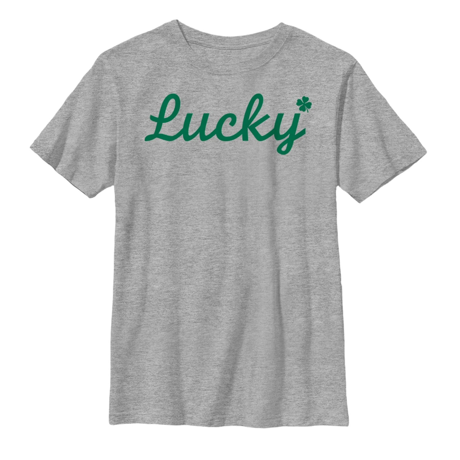 Boy's Lost Gods St. Patrick's Day Lucky Cursive T-Shirt 3 Boy's Lost Gods St. Patrick's Day Lucky Cursive T-Shirt