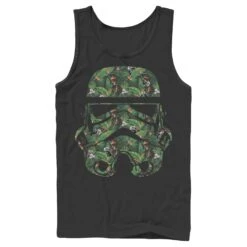 Men's Star Wars Stormtrooper Tropical Helmet Tank Top