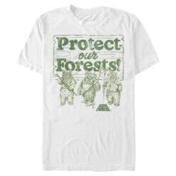 Men's Star Wars Ewok Protect Our Forests T-Shirt 18 Men's Star Wars Ewok Protect Our Forests T-Shirt -Fifthsun Shirts 15strw416zzb protect our forests comp 52 147 copy
