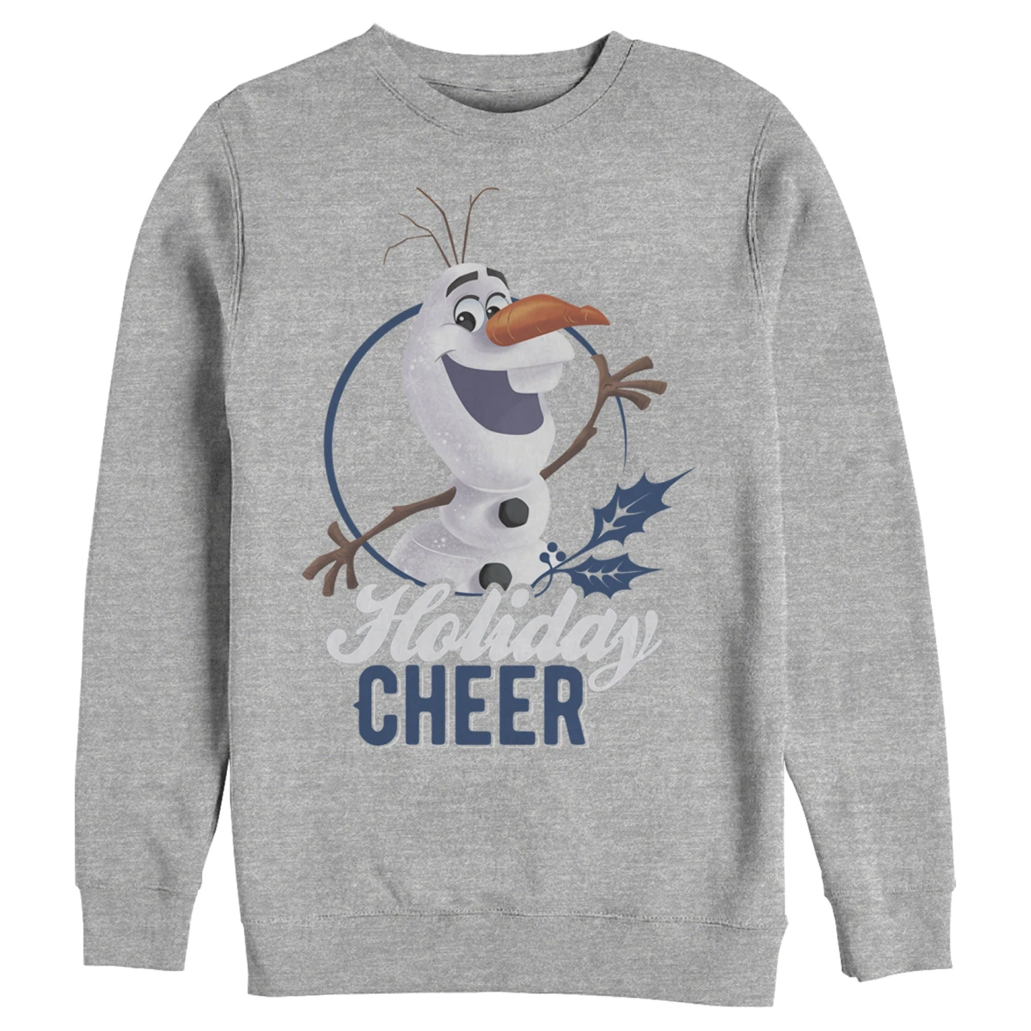 Men's Frozen Olaf Holiday Cheer Sweatshirt 3 Men's Frozen Olaf Holiday Cheer Sweatshirt