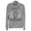 Junior's Frozen Anna Dreamer Portrait Cowl Neck Sweatshirt -Fifthsun Shirts 16FRZN066WA Dreaming Anna Comp