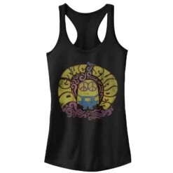 Junior's Despicable Me Minion Groovy Shades Racerback Tank Top