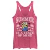 Women's Despicable Me Minion Summer State Of Mind Racerback Tank Top 1 Women's Despicable Me Minion Summer State Of Mind Racerback Tank Top -Fifthsun Shirts 16MINS120E SUMMER IS A STATE OF MIND 96 125 1