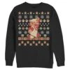 Men's Nintendo Ugly Christmas Super Mario Pixel Sweatshirt