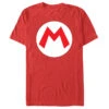 Men's Nintendo Mario Circle Icon T-Shirt