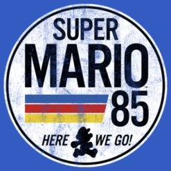 Men's Nintendo Super Mario Retro Rainbow Ring T-Shirt -Fifthsun Shirts 16NNTD902BC Mario is Go comp xx 148 swatch