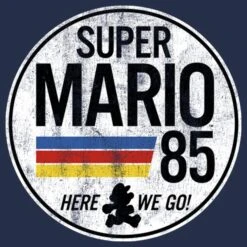Men's Nintendo Super Mario Retro Rainbow Ring T-Shirt -Fifthsun Shirts 16NNTD902BD Mario is Go comp xx 148 swatch