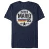 Men's Nintendo Super Mario Retro Rainbow Ring T-Shirt -Fifthsun Shirts 16NNTD902WF Mario is Go 52 100